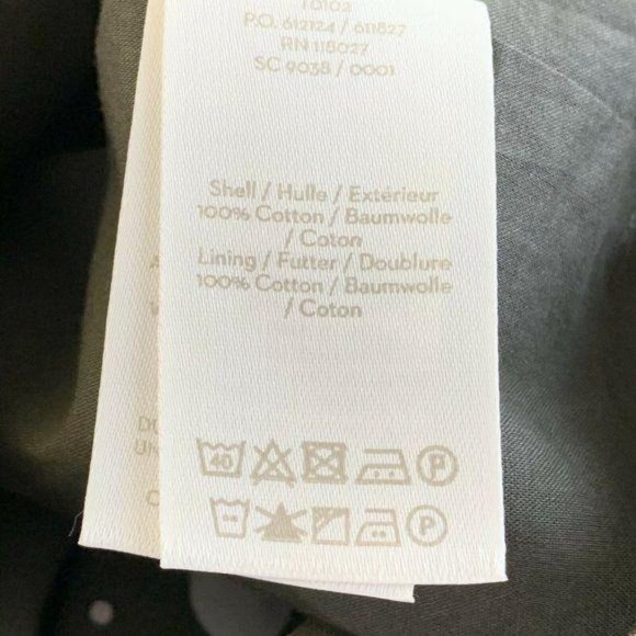 Boden Gray White Polka Dot Cotton A Line Skirt - Picture 9 of 9